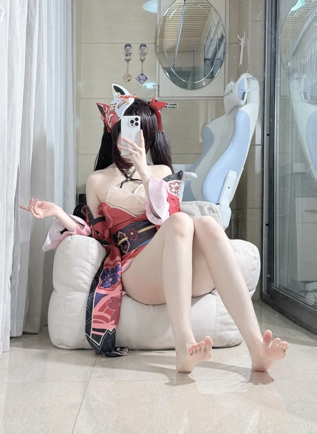 不可爱羚 - 花火 [52P,7V-486MB] tg@simisebaisi 【丝足阁】052.webp